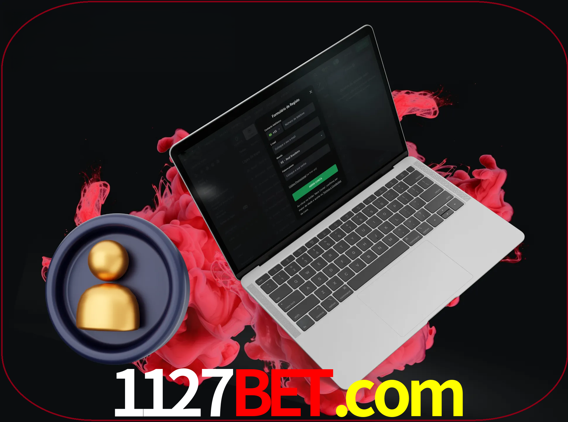 No cabeçalho do site 1127bet, clique no botão que o levará a um formulário especial onde terá de introduzir as suas informações actuais.