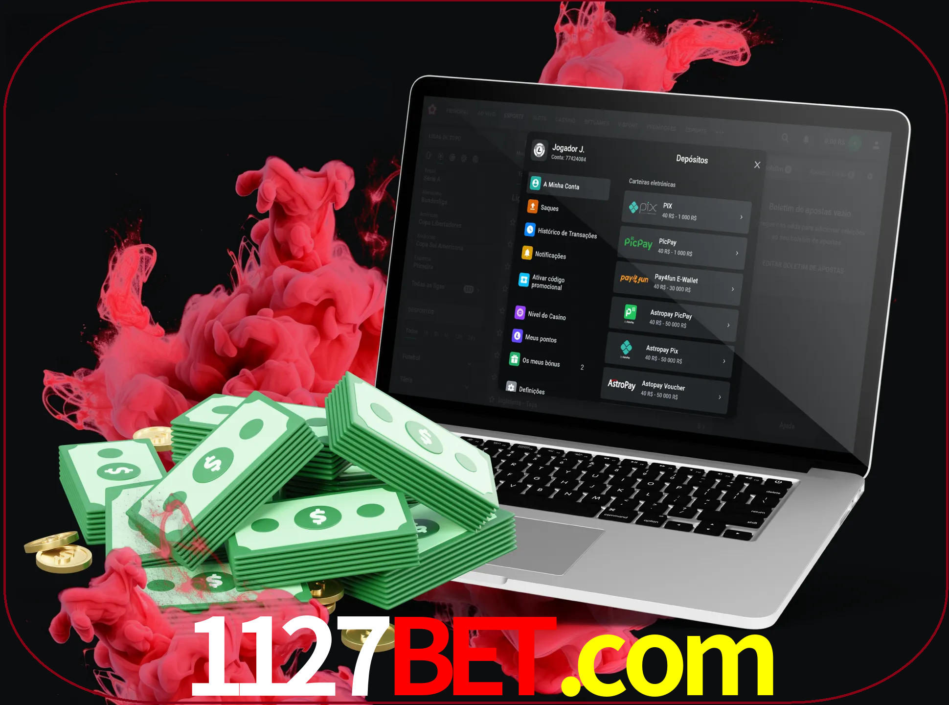 Para efetuar um depósito na sua conta 1127bet, basta escolher o método de depósito e especificar o montante.