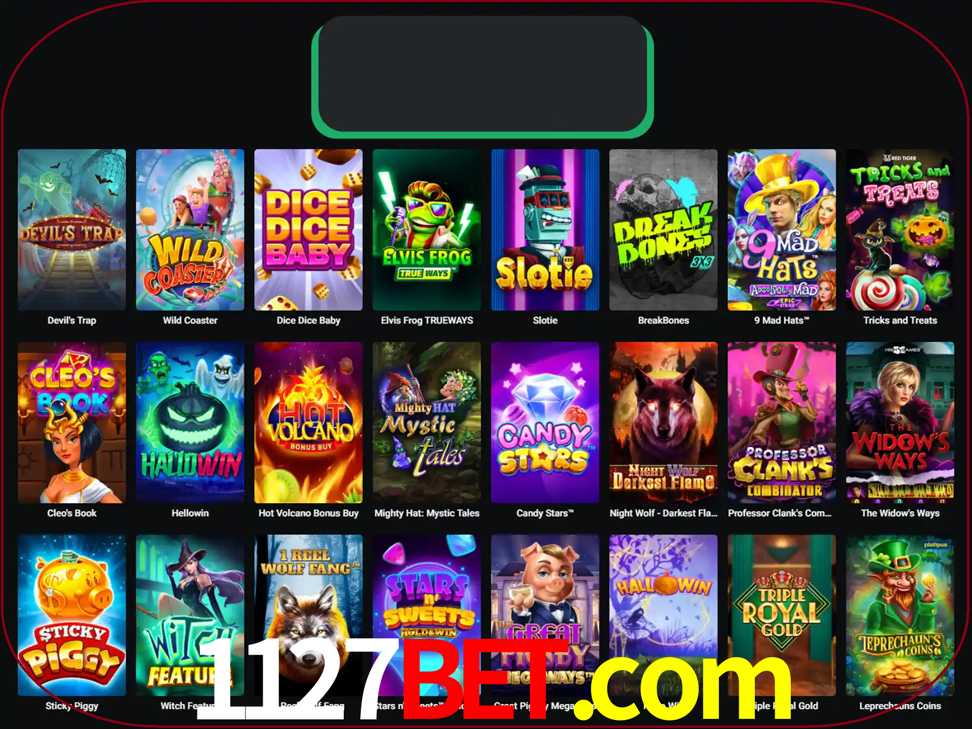 Procure por seus amados jogos de slot.